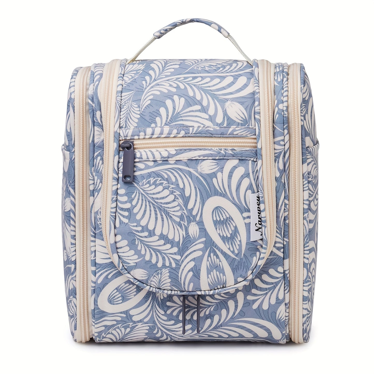 Hanging Toiletry Bag for Women Travel Makeup Bag Multi-Compartment Cosmetic Organizer with Hook Large Capacity Waterproof Toiletry Pouch for Travel Cruise Gym