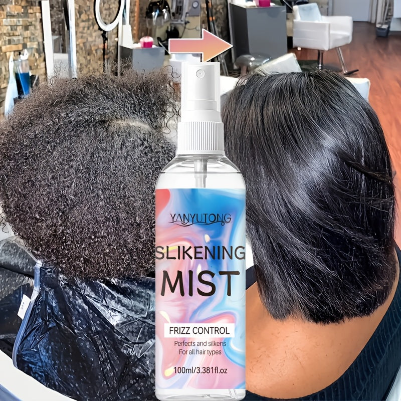 3.38oz Perfumed Hair Mist Fragrance Hair Smoothing Spray - Moisturizing & Hydrating, Long-Lasting Fragrance, Protection, Detangling, Heat Protection (No Rinse), Anti-Frizz | Essential For, Straightened, Frizz-Free Hairkey Optimizations