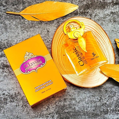 Arabian Perfume for Women - Sultan Amber Dubai Fragrance Spray EDT 100ml 3.4 oz | Intense Floral Amber Scent with Golden Oud Oil Long Lasting
