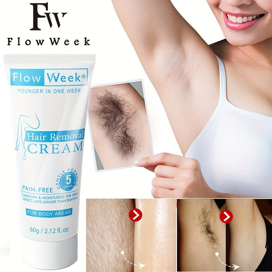 Gentle, Fast-Acting Hair Removal Solution, Suitable for Body, Legs, Arms, And Intimate Areas, Designed for Men, Free from Alcohol