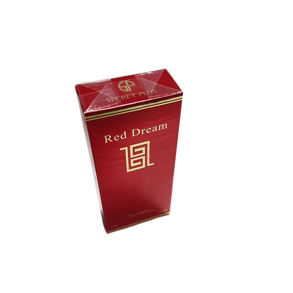 3.4fl.oz Women'S Luxury Perfume - Long-Lasting Floral Scent, Elegant Red Liquid Perfume with Golden & Heart-Shaped Accent, Travel-Friendly Spray for Day to Night Wear, Perfect Gift for Women, Fresh & Sophisticated Fragrance for On-the-Go Use