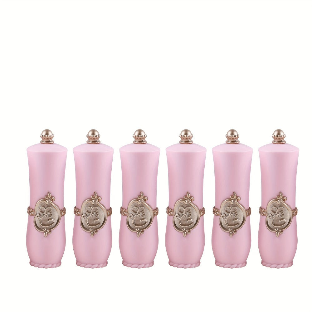 Flower Jelly Lipstick Set 6pcs Color Changing Lip Balm Thermostat Moisturizing Long Lasting Peach Flavor Lip Care Gift for Women