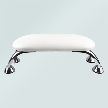 Nail Armrest Hand Pillow for Nail Technicians Detachable Non-Slip Wrist Rest Cushion Foldable Portable Manicure Support for Salon Home Use Pink Black White