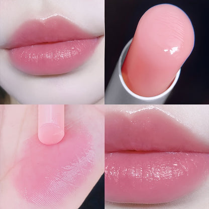 Color Changing Lip Balm Set 4Pcs Long-Lasting Moisturizing Hydrating Smudge-Proof Waterproof Temperature Sensitive Tinted Lip Balm Nourishing Lipstick for Women