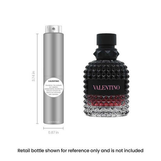 Valentino Uomo Born in Roma Intense Cologne for Men - Travel Spray EDP 5ml