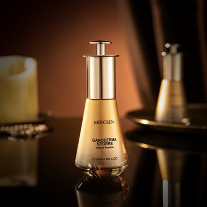 Ganoderma Spores Peptide Collagen Face Oil — Anti-Aging Firming Serum Oil with Collagen & Mushroom Extract for Radiant, Youthful Skin | MERCILEN Skincare
