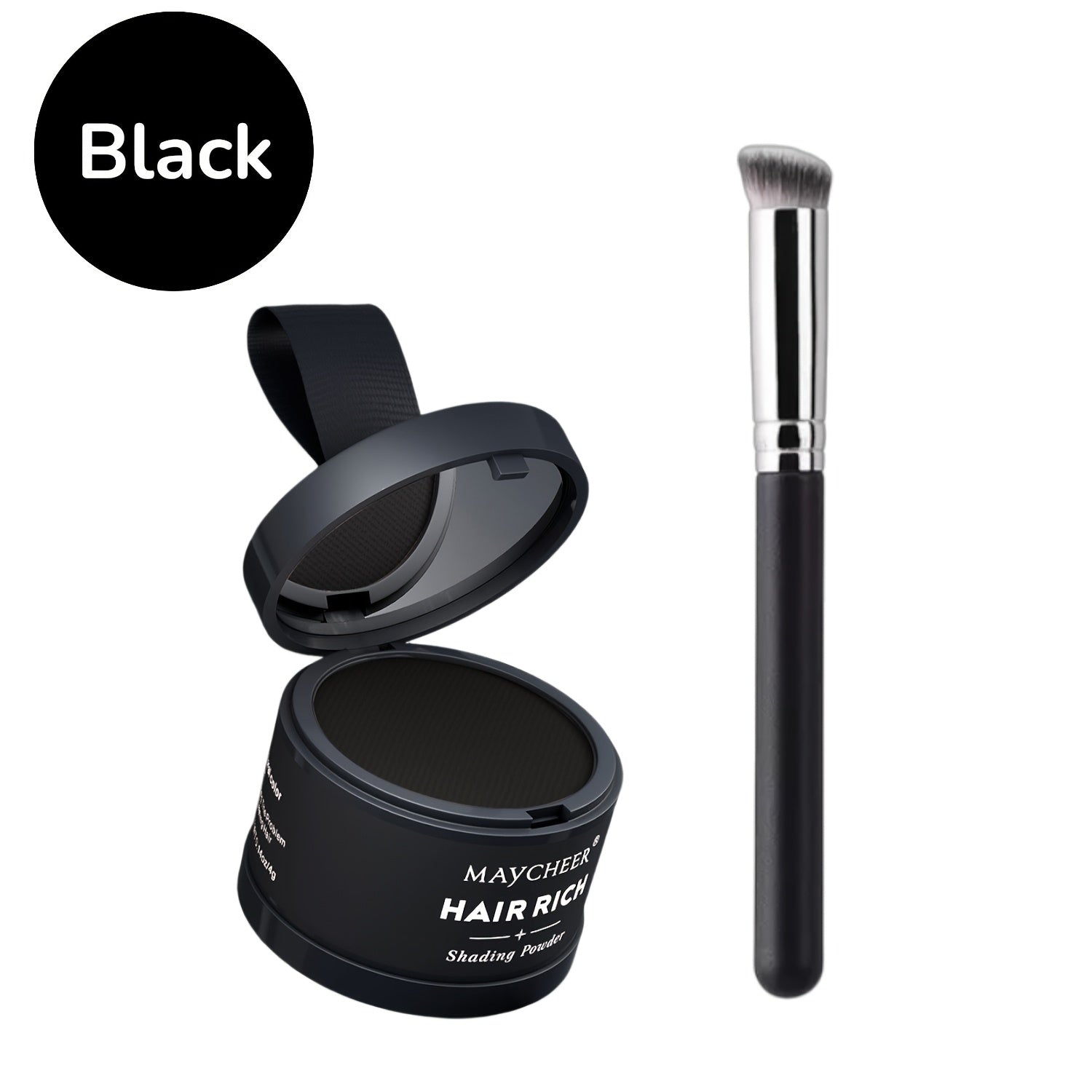 Beard & Hair Touch-Up Powder For Men - Instantly Covers Gray, Fills Sparse Areas, Creates Natural Thickness - Also For Eyebrows & Hairline Perfect For A Father'S Day Gift