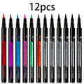 12pcs Eyeliner Pen Set, Creating A Natural Makeup Effect, Lasting Without Tingling, Suitable for Daily Life, Performances, Parties, Parties, All Skin Colors, The Perfect Gift for Women, Valentine's Day, Halloween, Mother's Day, Easter, Christmas, Etc