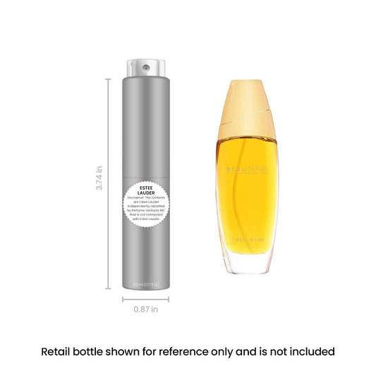 Estee Lauder Beautiful EDP Perfume for Women, 5ml / 0.17oz Decanted Travel Spray – 100% Original Authentic