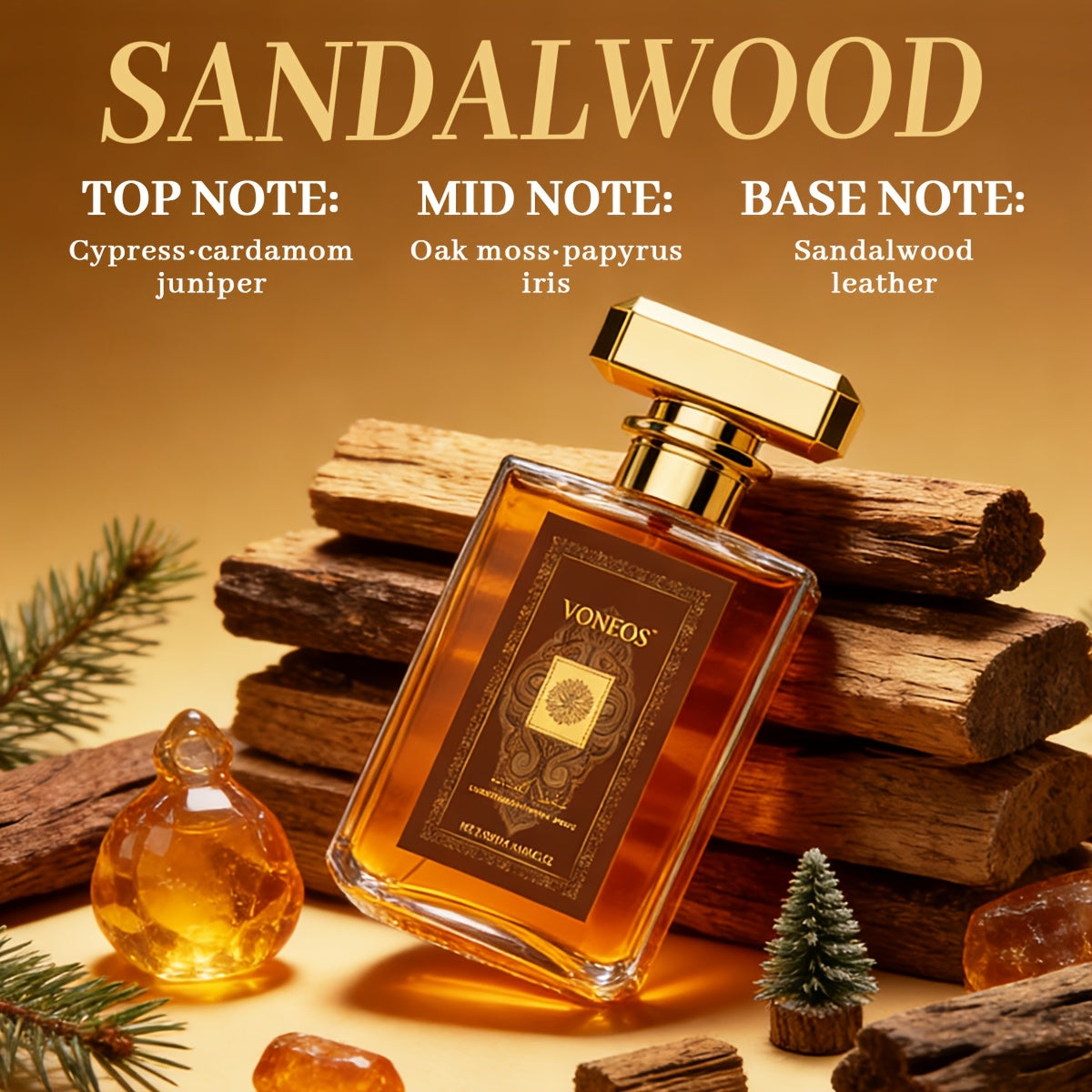 100ml/3.4oz Dubai Men'S Perfume:Sudan Fragrance Spray, Elegant, Long-lasting Arabic Cologne With Luxury Gold-accented Design, Unique Packaging, Premium Fragrance. Ideal Gift For Him-perfect For Daily Use, Father'S Day & Valentine's, & 2ml Mini Size