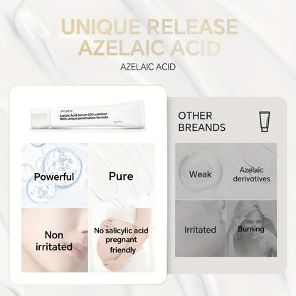 Azelaic Acid Serum 10% – Brightening & Dark Spot Reducing Face Serum with Calendula & Albizia Julibrissin Extract, Boosts Radiance, Visibly Evens Skin Tone, Skincare for Women, 3/5/6 Pack