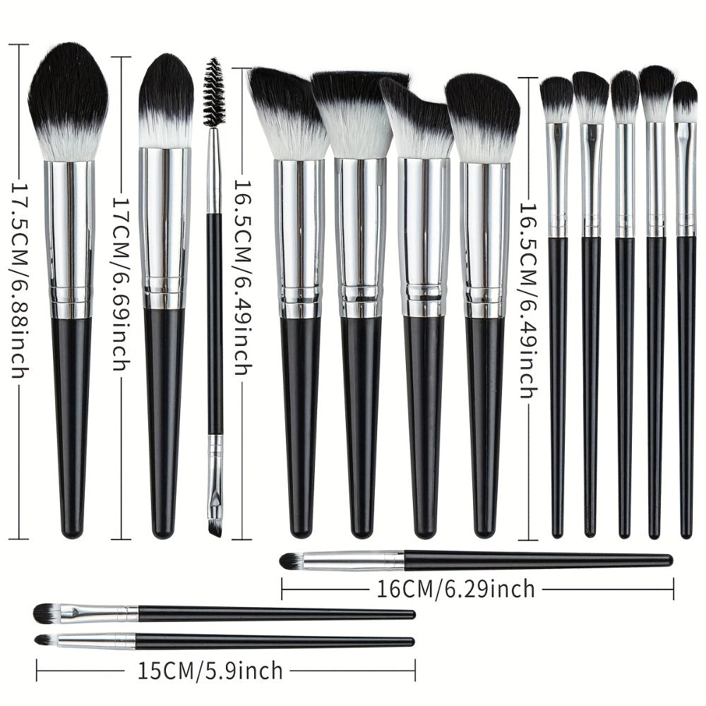 68pcs Makeup Tool Set, 30 Black Makeup Brushes, Wash Bowl Set, 17 Multifunctional Eyelash Makeup Tools, with Makeup Bag, Portable for Travel, Suitable for All Makeup Needs, Suitable for Women'S Daily Travel, Salon Specific