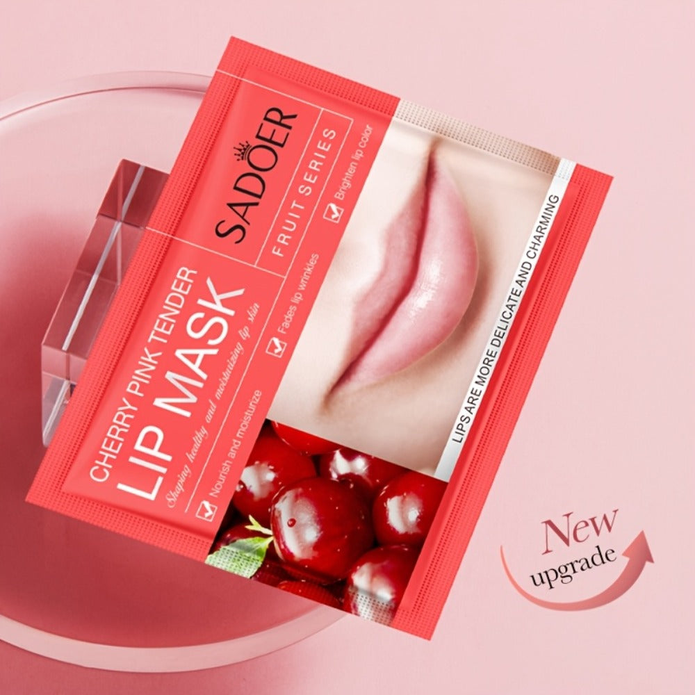 30 PCS Moisturizing Lip Mask.Crystal Lip Care Gel Pads Mask For Moisturizing, Let Your Lip Smoothing, Exquisite. Skin Moisture Essence