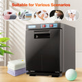 UV 1.32gal Hot Towel Warmer Freestanding Towel Warmer Cabinet, Professional Spa 2-in-1 Heater for Facials - Quick Heating Towel Cabinet for Salon, Barber, Esthetician, Gym, Home, Hotel