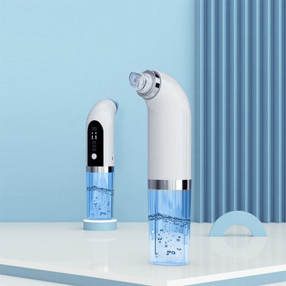 Pore Vacuum Blackhead Remover 6 Accessories 3-Speed Suction USB Rechargeable Transparent Design Deep Pore Cleansing Tool for Men Women Travel Portable Skincare Kit