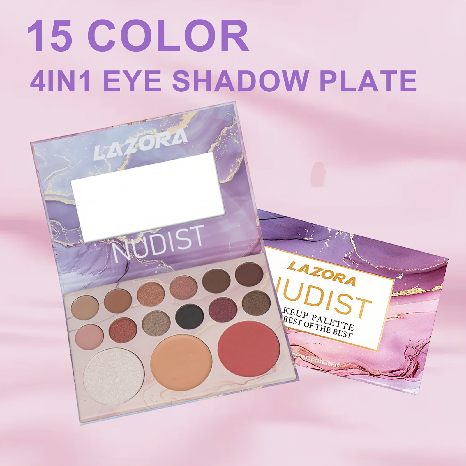 [Holiday Gifts] Multifunctional Women's Makeup Set, Including a Full Set of Makeup Gifts And Basic Makeup Sets. It Contains Foundation, 18-Color Eyeshadow Palette, Lipstick, Eyebrow Pencil. The Best Choice of Holiday Gifts for Girls And Teenagers