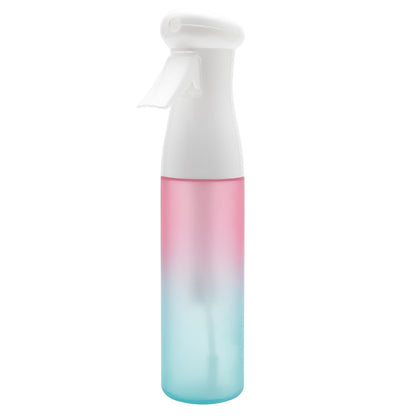 Barber Spray Bottle Fine Mist 300ml Frosted Anti-Slip BPA Free Hair Spray Water Bottle for Curly Hair Styling Salon Skincare Gardening Plant Misting Gradient Color