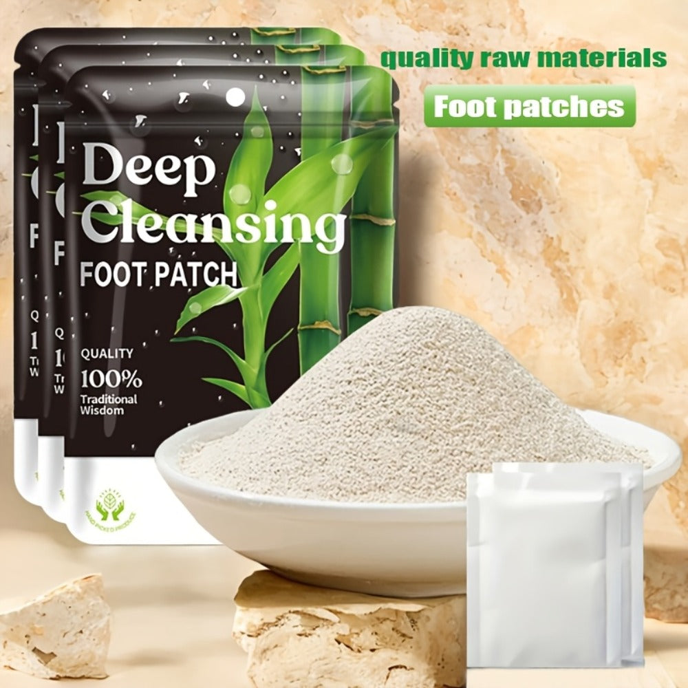 150/50pcs Deep Cleaning And Care Foot Patch Set, Natural Bamboo Vinegar Ginger Powder Plant Ingredients, Alcohol Free to Enhance Cleaning And Moisturizing, Cheap Foot Comfort Care Massage Pad - Used After Showering At Night, Enjoy Sufficient Rest