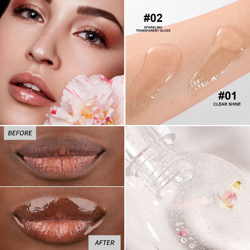 Lip Gloss Set 3pcs - Matte Lip Gloss, Lip Oil & Lip Liner Combo, Waterproof Long-Lasting Non-Sticky Velvet Finish, Mixed Shades for Party Festival Halloween Christmas Daily Makeup