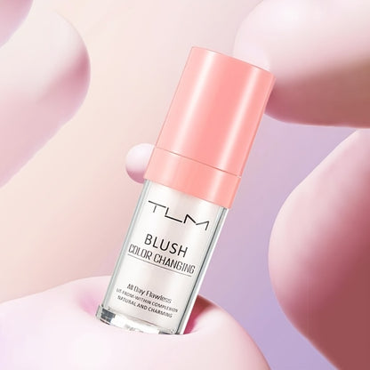 Liquid Foundation and Blush Combo Set — Natural Makeup Base Easy to Apply, Suitable for All Skin Types, Perfect Women's Beauty Gift