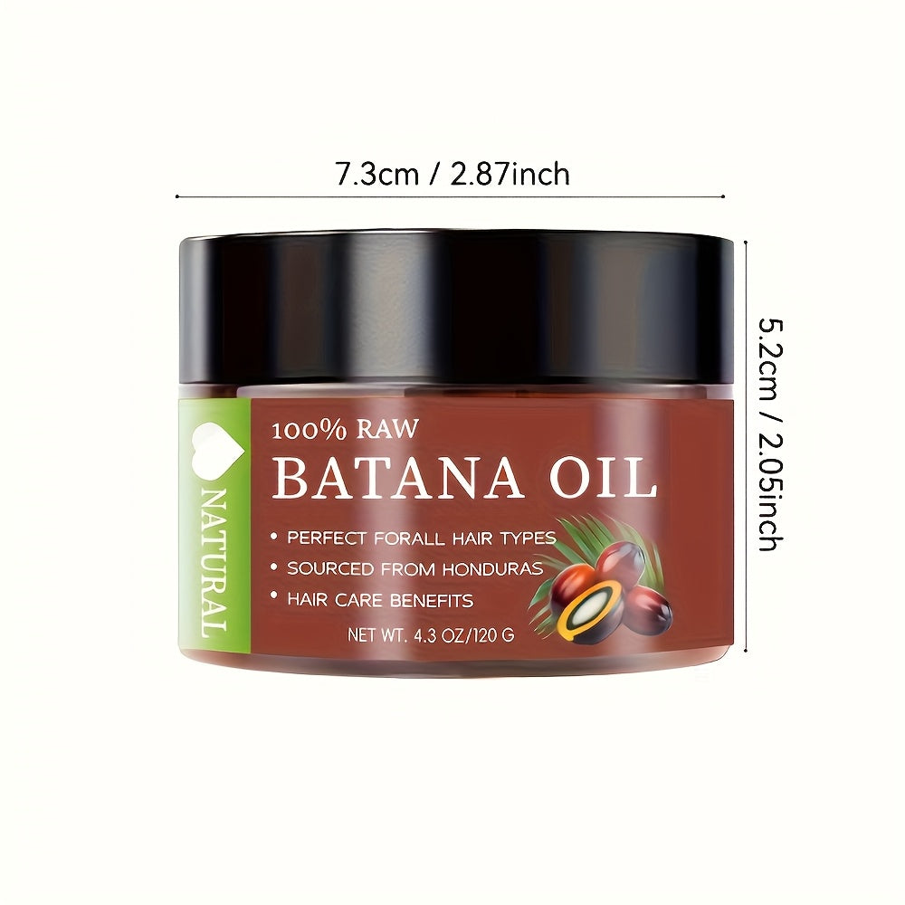 Honduras Batana Oil - Smooth Moisturizing Dry Hair Care, Moisturizing Scalp And Hair Care, Suitable For All Hair Types -4.3oz/120G