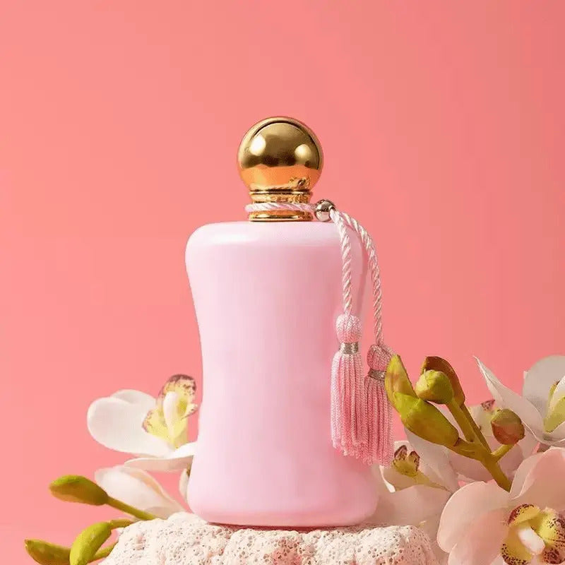 Women's Perfume- Turkish Rose and Lychee Floral Fragrance, 75ml/2.5oz Long-lasting Luxurious Scent, BPA-Free Formula, Exquisite Design, High-Quality Fragrance, Exclusive Scent, Exclusive for Elegant Women