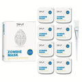 8pcs/box - Women's Zombie Skin Care Mask, Comes with A Free Application Brush, Contains Various Skin Care Ingredients, Effectively Helps Moisturize The Skin, Effectively Improves Skin Texture