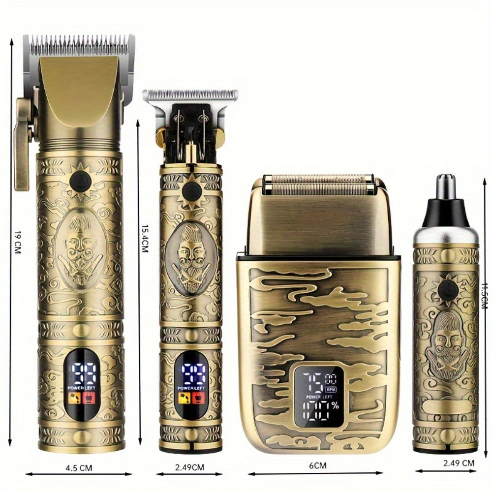 Aqwiopr Wireless Hair Clippers And Trimmer Kits - an Ideal Present for Men'S Grooming