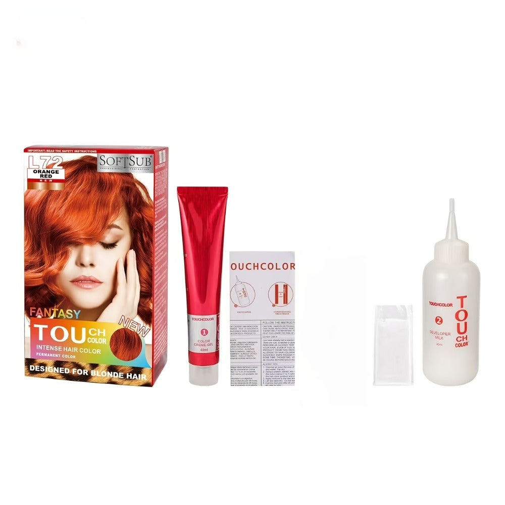 Permanent Hair Dye 20 Vivid Colors | Long-Lasting Bright Color for Home Use | Easy Application | Black Brown Pink Purple Blue Red Orange & More