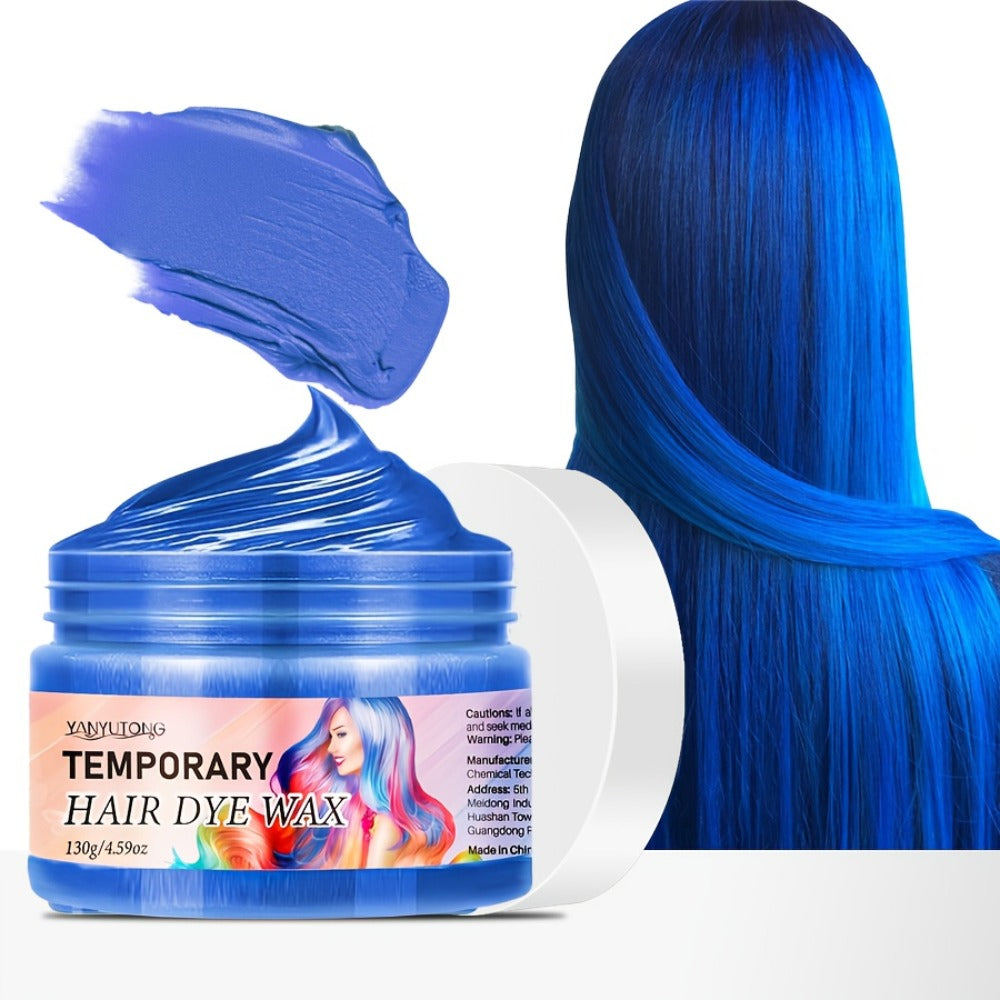 130G Temporary Hair Dye, Instant Color Hair Dye, Suitable for Temporary Party Gatherings, Hair Styling, Dyeing, Hair Wax, Dazzling Hair Colors, Quick Hair Dye, a Must-Have for Halloween
