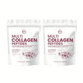 Oufex Multi-Collagen Powder - Featuring Hydrolyzed Protein (Type I, II, III, V, X), Plus Acid, Biotin, And Vitamin C - Flavor-Free