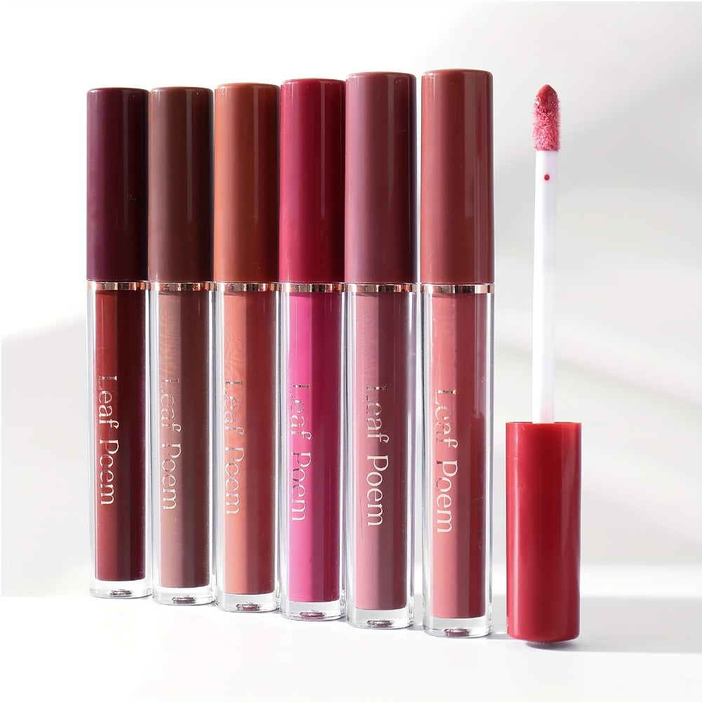 Lip Gloss Set 12pcs Long-Lasting Moisturizing Waterproof - High Color Payoff Non-Stick Non-Fading Formula for All Skin Tones - Hydrating Glossy Lip Makeup for All-Day Wear - Perfect Holiday Gift Set