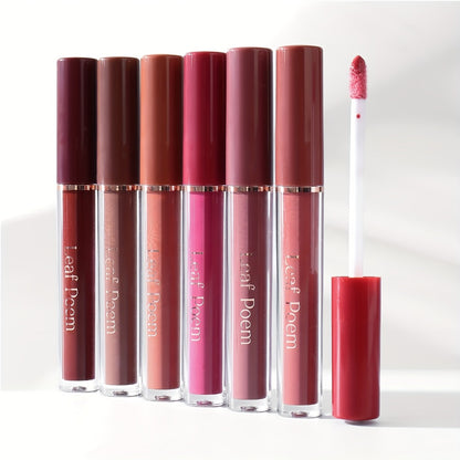 Lip Gloss Set 12pcs Long-Lasting Moisturizing Waterproof - High Color Payoff Non-Stick Non-Fading Formula for All Skin Tones - Hydrating Glossy Lip Makeup for All-Day Wear - Perfect Holiday Gift Set