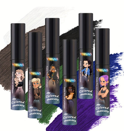 Volume & Lengthening Mascara — Thickening Curling Long-Lasting Formula | Plant Squalane | Dramatic Lash Look | 6 Shades | Daily & Party Wear