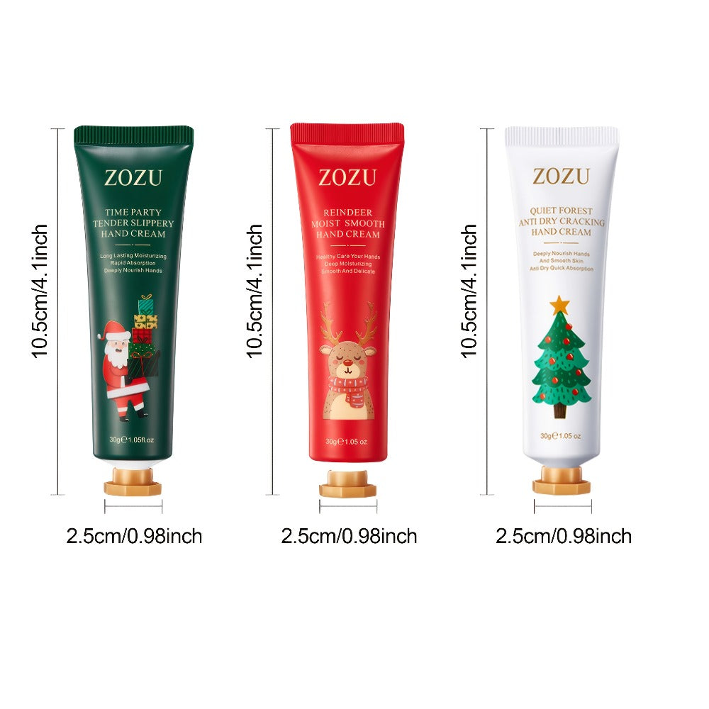 [Christmas Ideal Gift] 20pcs/30pcs Christmas Hand Cream, Plant-Scented Moisturizing Cream, Suitable For Dry Hands And Body Care. Travel-Sized Hand Moisturizer, Easy To Carry, An Ideal Gift Choice For Christmas