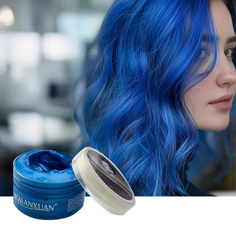 Disposable Color Hair Dye Wax: Y2K Dye Wax, DIY Styling Cream, Perfect for Parties & Holidays, Hair Color Wax