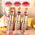 [Magic Lipstick] 6 Pack Color-Changing Lipstick & Gloss Set | Long-Lasting Hydrating & Nourishing Flower Jelly Lip Balm with Magic Temperature Effect