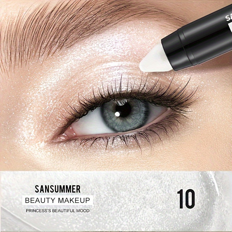 7pcs of Eye Shadow Stick Suit Waterproof Eye Shadow Stick, Pearlescent Mattetreatment, to Create A Natural And Lasting Eye Makeup Lasting Flash Eye Shadowstick, Easy to Create Daily Makeup, Valentine'S Day Gift, Mother'S Day Gift
