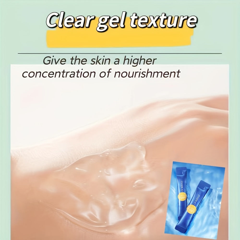 20pcs Per Box of Collagen Night Cream Sleep Frozen Film - Mud Mask - Overnight Moisture - Travel Set