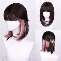 Brown Black + Pink