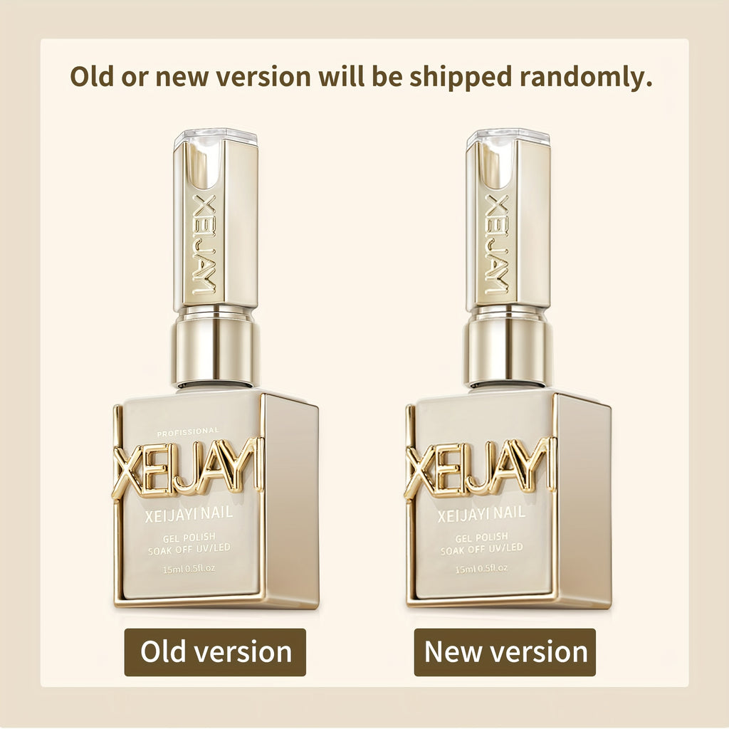 XEIJAYI Electroplated Bottle Glass Sealing2pcs - Nail Functional Gel With Ultra-Bright, Long-Lasting, Wear-Resistant, And Anti-Fouling Properties That Leave The Nails Intact Without Damaging Them, Nail Protector | Sleek Bottle Design |