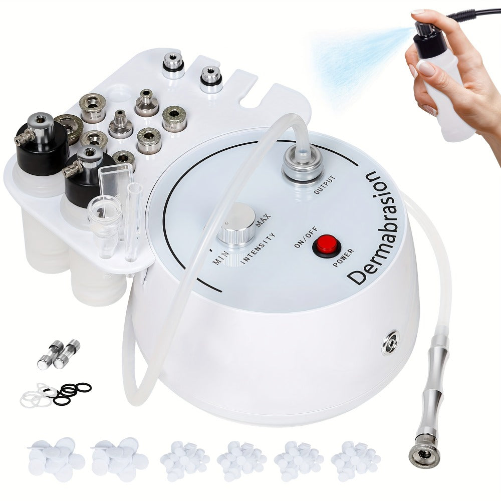 Kendal Microdermabrasion Machine Professional, 3in 1 Dermabrasion Machine, Facial Beauty Equipment for Dermabrasion, Vacuum & Spray Moisturisation, Esthetician Supplies. Christmas Gifts, Skin Care Gifts for Women