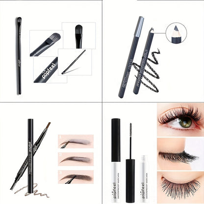 Eyeshadow Palette 40 Color Makeup Set with Mascara Eyeliner Eyebrow Pencil Eye Shadow Brush - Complete Beginner Eye Makeup Kit Gift for Women