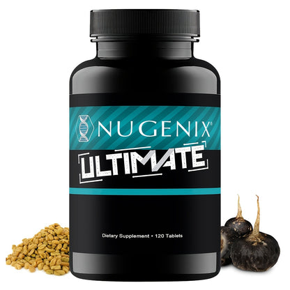 Men's Vitality Supplement Capsules - Nugenix Ultimate Formula for Male Energy, Strength & Testosterone Support - Daily Performance Booster for Men - 120 Capsules Per Bottle
