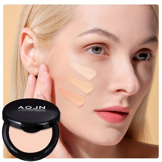 [Oil-Control Foundation/Powder] Concealing Oil-Control Foundation/Powder - Available in Three Shades Suitable for Various Makeup Looks, Ensuring Your Skin Appears Flawless, Providing 24-Hour Coverage And Oil Control, with Long-Lasting Waterproof Propertie
