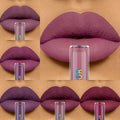 6pcs Lip Glaze, Not Sticky, Not Drying, Colorfast, with A Natural And Fresh Smell, Giving Lips A Tone, Change The Contour Of Lips, Lasting Makeup