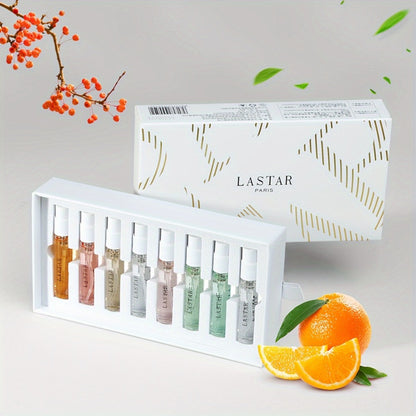 Perfume Gift Set for Women 8 Pcs Spray Fragrance Box Long Lasting Floral Fruity Citrus Woody Oriental Scents Valentine's Day Birthday Anniversary Christmas Gift Her
