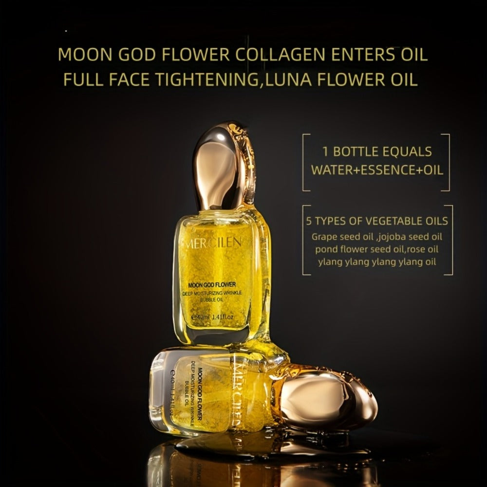 MERCILEN MOON GOD FLOWER DEEP MOISTURIZING BUBBLE OIL Skincare
