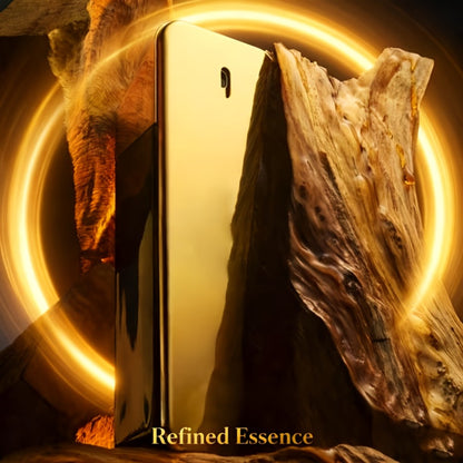 100,000,000 Golden Men Cologne Eau de Toilette 3.4 oz 100ml Long Lasting Woody Floral Fragrance Spray Daily Wear Gift