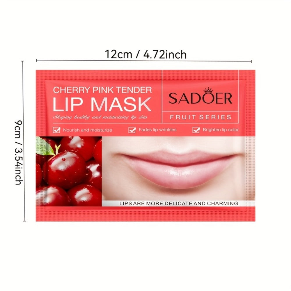 30 PCS Moisturizing Lip Mask.Crystal Lip Care Gel Pads Mask For Moisturizing, Let Your Lip Smoothing, Exquisite. Skin Moisture Essence